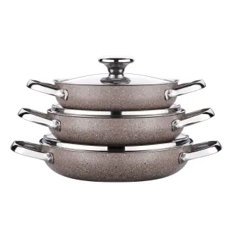 Korkmaz Browni 6 Parça Omlet Set A2920 - 2