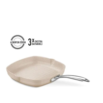 Korkmaz Granita 28x28 cm Kare Grill Tava A1268 - 2