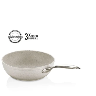 Korkmaz Granita 28x8.5 cm Wok A1267 - 2