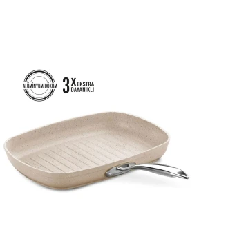 Korkmaz Granita 35x25 cm Dikdörtgen Grill Tava A1269 - 2