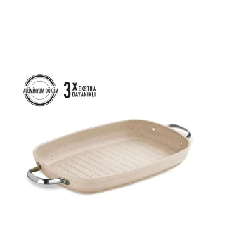 Korkmaz Granita 35x25 cm Grill Sote Tava A1274 - 2