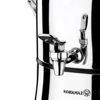 Korkmaz Nosta Mega Inox/Krom Semaver A334 - 2