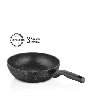 Korkmaz Ornella 24x6.5 cm Wok A1118 - 1